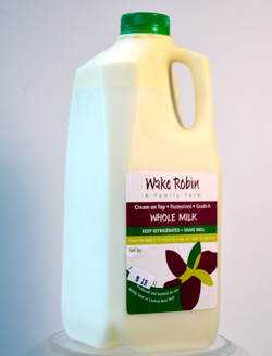 Wake Robin milk